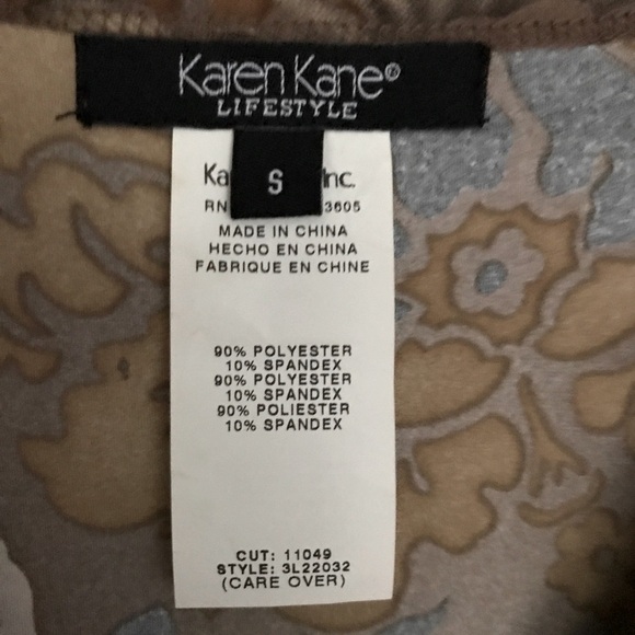 NWOT Karen Kane Sequin V-Neck Top Los Angeles - Picture 4 of 6